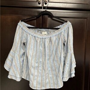 Off the shoulder blouse